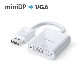 Premium Active 2K DisplayPort/DVI Portsaver Adapter, weiß