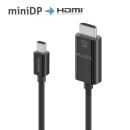 Premium Active 4K mini DisplayPort / HDMI Kabel - 2.00m,...