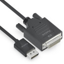 Premium Aktives 2K DisplayPort / DVI Kabel – 3,00m,...