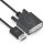 Premium Aktives 2K DisplayPort / DVI Kabel – 3,00m, schwarz