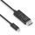 Premium 4K USB-C / DisplayPort Kabel – 2,00m, schwarz