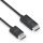 Premium Active 4K DisplayPort / HDMI Kabel - 2.00m, schwarz