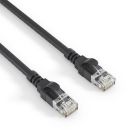 HDBaseT-zertifiziertes Cat.6a Patch-Kabel - 60.0m, schwarz