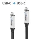 USB 3.2 (Gen 1x1) USB-C AOC Glasfaserkabel - 7.50m