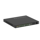 NETGEAR AV Line Managed Switch 24x 1G PoE+ 480W, 2x 1G...