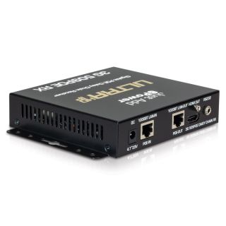 4K HDMI over IP Receiver mit Daisy Chain PoE - 3G Ultra Serie