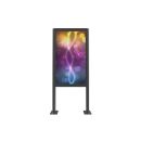 Hochformat Outdoor-Kiosk 75" Samsung OHF