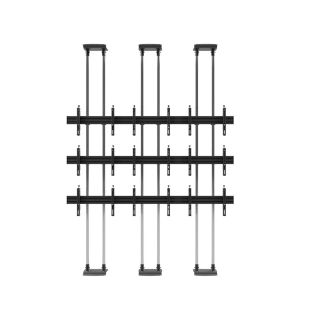 Boden-Decken-Halterung, modular 3x3, für 42-47" Bildschirme