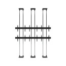 Boden-Decken-Halterung, modular 3x3, für 50-57"...