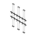 Boden-Decken-Halterung, modular 3x2, für 50-57" Bildschirme