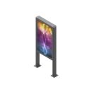 Portrait Outdoor Kiosk 55" Samsung OHF