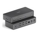 18-in-1 USB-C DisplayLink Docking Station - 1x HDMI 2.1 8K30, 2x HDMI 2.0 4K60, 1x DP 1.4 8K30, 2x DP 1.2 4K60, USB 3.2 Gen2 100W PD 10Gbps, 7x USB, 1x Ethernet