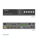 18Gbps USB-C KVM-Switcher mit Dante und Multiview