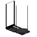 19" ausziehbares und drehbares Rack-System mit 120kg...