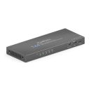 1x4 HDMI 2.1 Splitter - 48Gbps mit Scaler und Audio...