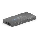 1x2 HDMI 2.1 Splitter - 48Gbps mit Scaler und Audio...