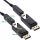 InLine® DisplayPort 1.4 AOC Kabel, 8K4K, DisplayPort Stecker abnehmbar, 25m