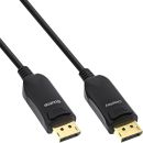 InLine® DisplayPort 2.1 AOC Kabel, UHBR, schwarz, 50m