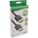 InLine® Slim Ultra High Speed HDMI Kabel, 8K4K,...