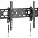 InLine® Schwerlast-TV-Wandhalterung, neigbar, für Flach-TV (37-80"), max. 75kg