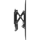 InLine® Schwerlast-TV-Wandhalterung, neigbar, für Flach-TV (37-80"), max. 75kg