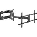 InLine® XL-Arm Full-Motion TV-Wandhalterung, für TV 43-80", max. 50kg