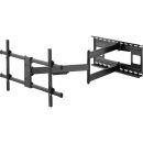 InLine® XL-Arm Full-Motion TV-Wandhalterung, für TV 43-80", max. 50kg