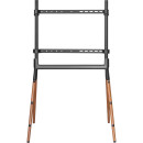 InLine® woodstand Studio TV-Standfuß, für Display 49"-70" (124-178cm), max. 40kg