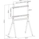 InLine® woodstand Studio TV-Standfuß, für Display 49"-70" (124-178cm), max. 40kg