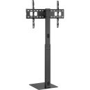 InLine® TV-Standfuß, Höhe einstellbar, für LED-TV 37"-70" (94-178cm), max. 40kg