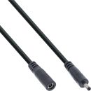 InLine® DC Verlängerungskabel, DC Stecker/Buchse...