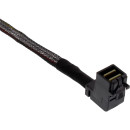 InLine® Mini SAS HD Kabel, SFF-8643 gewinkelt zu 4x...