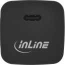 InLine® USB Netzteil, GaN Ladegerät Single USB-C, 33W, schwarz