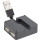 InLine® USB 2.0 4-Port Hub, USB-A Stecker auf 4x USB-A Buchse, Kabel 4cm