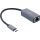 InLine® USB 3.2 Netzwerk-Adapterkabel, 2,5 Gb/s Gigabit Netzwerk, USB-C