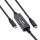 InLine® USB 3.2 Gen.1 Aktiv-Kabel, USB-C Stecker an USB-C Stecker, schwarz, 5m