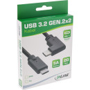 InLine® USB 3.2 Gen.2 Kabel, USB-C Stecker/Stecker...