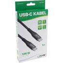 InLine® USB 2.0 Kabel, USB-C Stecker/Stecker...