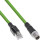 InLine® Industrie Netzwerkkabel, M12 8-pin X-kodiert St. zu RJ45 St., Cat.6A 2m