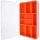 InLine® Kleinteilebox, 9 Fächer, Abmessungen: 290x185x45mm, orange