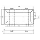 InLine® Kleinteilebox, 5 Fächer, Abmessungen:...