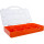 InLine® Kleinteilebox, 11 Fächer, Abmessungen: 271x186x40mm, orange