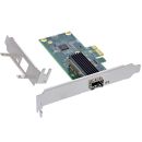 InLine® Gigabit Netzwerkkarte, 1x SFP, PCIe x1, inkl....