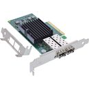 InLine® Dual 10-Gigabit Netzwerkkarte, 2x SFP+, PCIe...