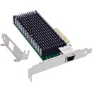 InLine® 10-Gigabit Netzwerkkarte, 1x RJ45 10Gb/s,...