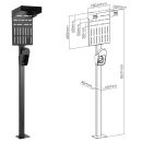 InLine® Universal Wallbox-Standfuß mit...