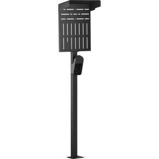 InLine® Universal Wallbox-Standfuß XL mit EV-Ladekabel Halterung, schwarz