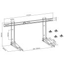 InLine® Halterung für Split Klimaanlage Außengerät oder Wärmepumpe, weiß