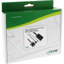 InLine® Konverter VGA+Audio zu HDMI, Eingang VGA und...