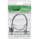 InLine® Patchkabel slim, U/FTP, Cat.8.1, TPE halogenfrei, grau, 1,5m